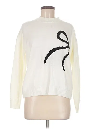 Pre-owned Unbranded Pullover Sweater In Ivory