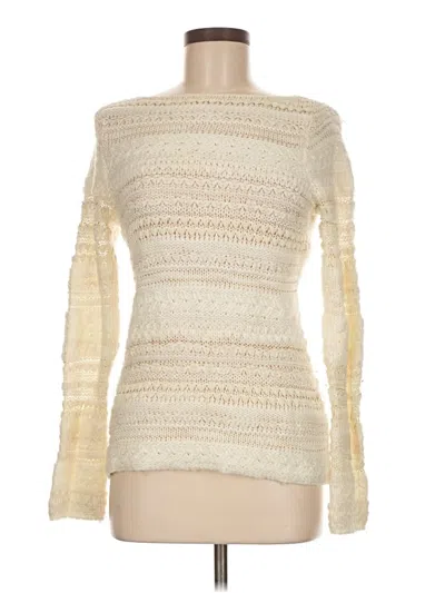 Pre-owned Unbranded Pullover Sweater In Ivory