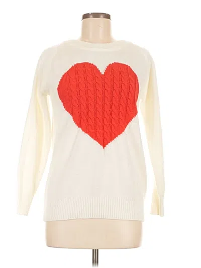 Pre-owned Unbranded Pullover Sweater In Ivory