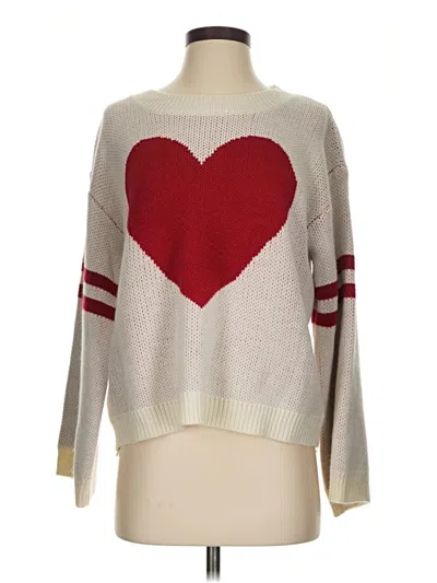 Pre-owned Unbranded Pullover Sweater In Ivory