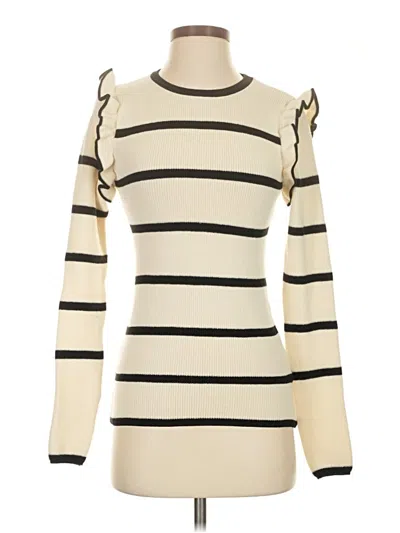 Pre-owned Unbranded Pullover Sweater In Ivory