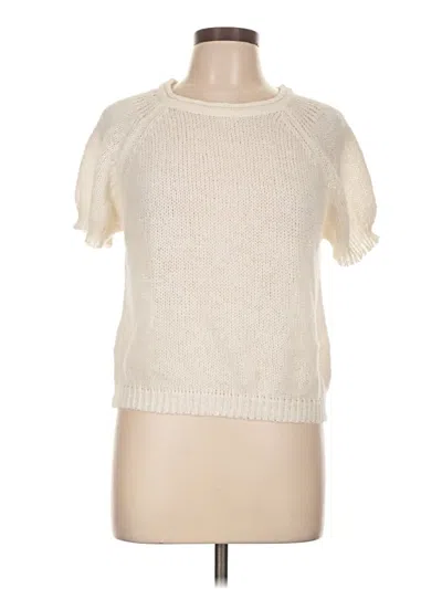 Pre-owned Unbranded Pullover Sweater In Ivory