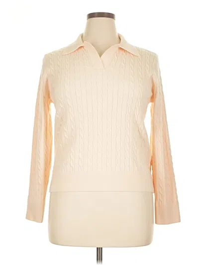 Pre-owned Unbranded Pullover Sweater In Ivory