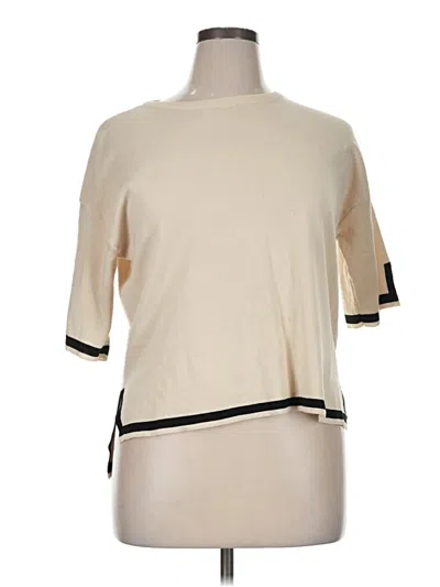 Pre-owned Unbranded Pullover Sweater In Ivory