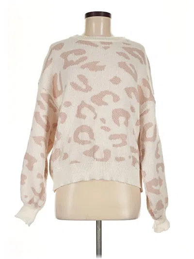 Pre-owned Unbranded Pullover Sweater In Ivory