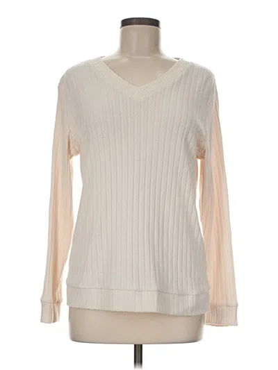 Pre-owned Unbranded Pullover Sweater In Ivory