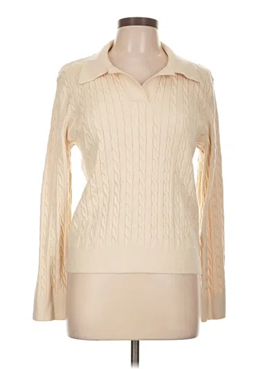 Pre-owned Unbranded Pullover Sweater In Ivory