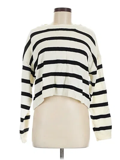 Pre-owned Unbranded Pullover Sweater In Ivory