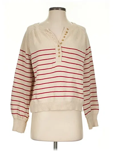 Pre-owned Unbranded Pullover Sweater In Ivory