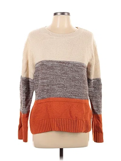 Pre-owned Unbranded Pullover Sweater In Orange