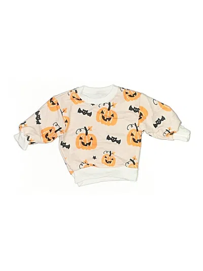 Pre-owned Unbranded Babies' Pullover Sweater In Orange