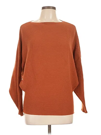 Pre-owned Unbranded Pullover Sweater In Orange