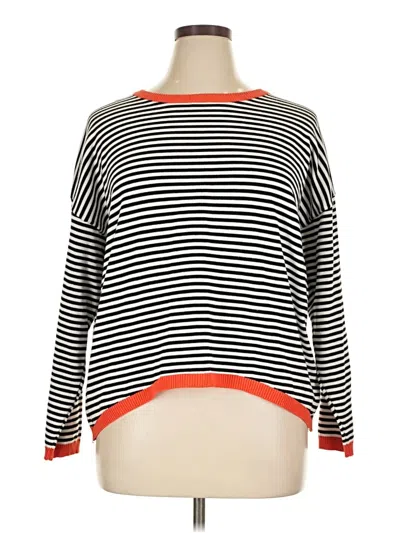 Pre-owned Unbranded Pullover Sweater In Orange