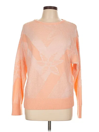 Pre-owned Unbranded Pullover Sweater In Orange