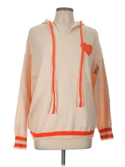 Pre-owned Unbranded Pullover Sweater In Orange