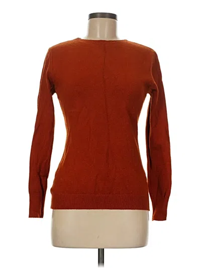 Pre-owned Unbranded Pullover Sweater In Orange