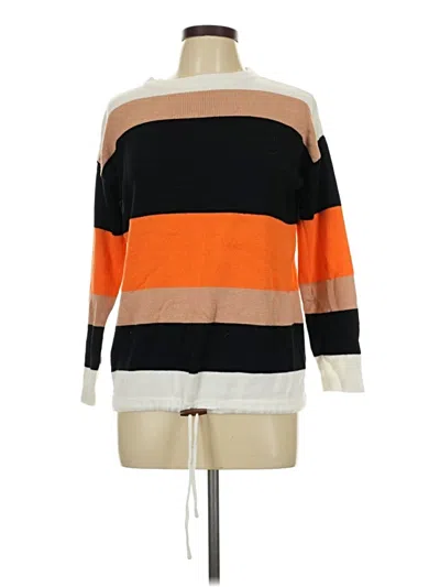 Pre-owned Unbranded Pullover Sweater In Orange