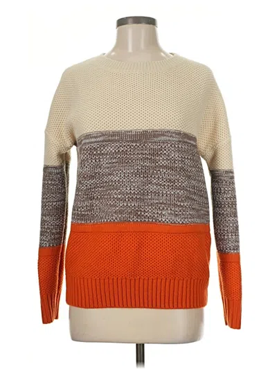 Pre-owned Unbranded Pullover Sweater In Orange
