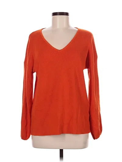 Pre-owned Unbranded Pullover Sweater In Orange