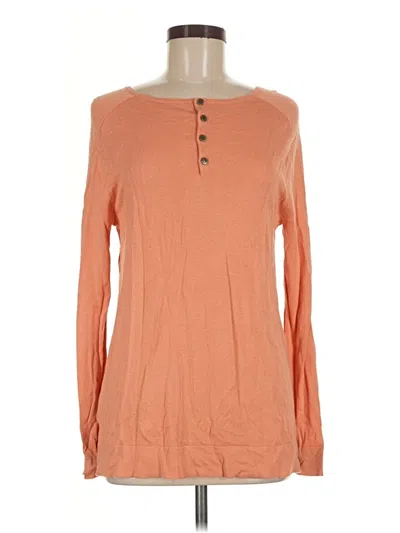 Pre-owned Unbranded Pullover Sweater In Orange