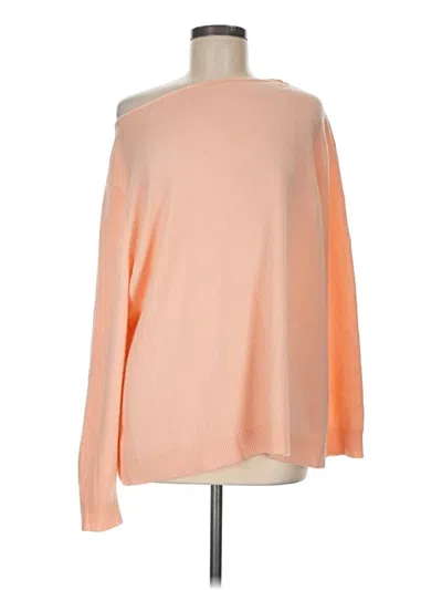 Pre-owned Unbranded Pullover Sweater In Orange