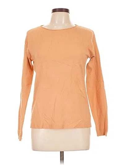 Pre-owned Unbranded Pullover Sweater In Orange