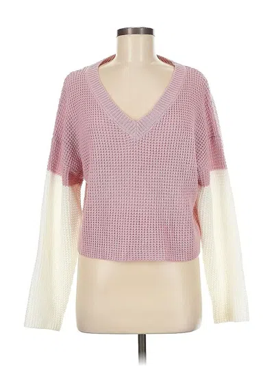 Pre-owned Unbranded Pullover Sweater In Pink