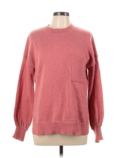 Pre-owned Unbranded Pullover Sweater In Pink