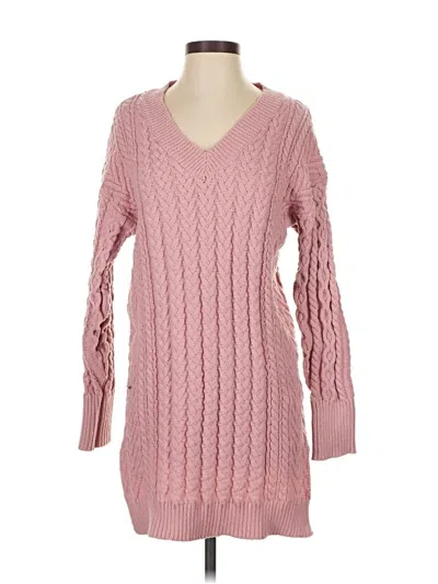 Pre-owned Unbranded Pullover Sweater In Pink