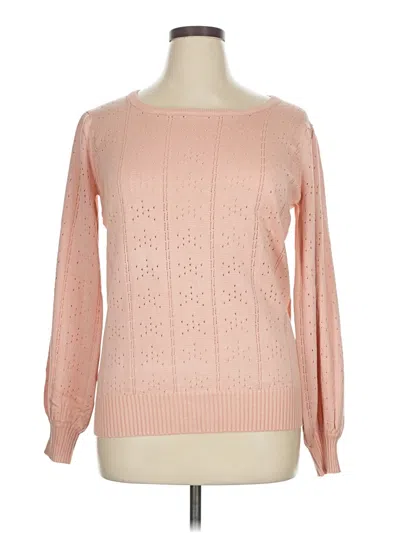 Pre-owned Unbranded Pullover Sweater In Pink