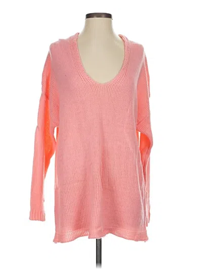 Pre-owned Unbranded Pullover Sweater In Pink
