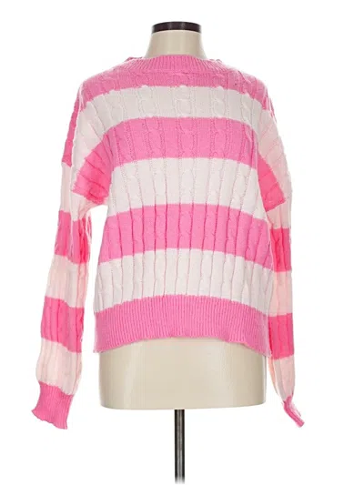 Pre-owned Unbranded Pullover Sweater In Pink