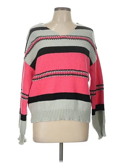 Pre-owned Unbranded Pullover Sweater In Pink