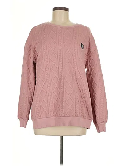 Pre-owned Unbranded Pullover Sweater In Pink