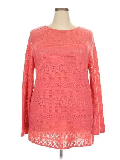 Pre-owned Unbranded Pullover Sweater In Pink