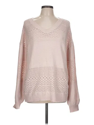 Pre-owned Unbranded Pullover Sweater In Pink