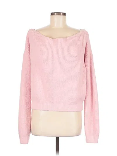 Pre-owned Unbranded Pullover Sweater In Pink