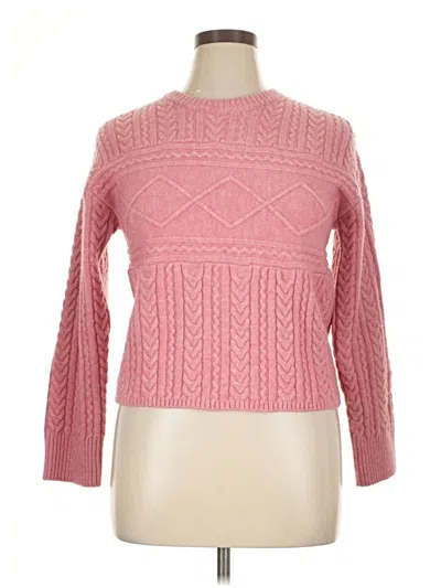 Pre-owned Unbranded Pullover Sweater In Pink
