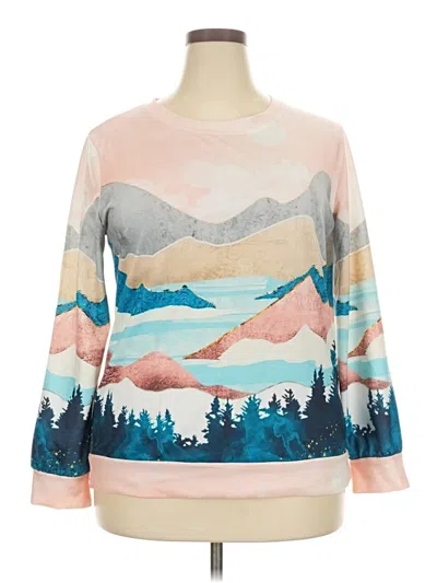 Pre-owned Unbranded Pullover Sweater In Pink
