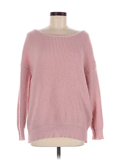 Pre-owned Unbranded Pullover Sweater In Pink