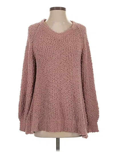 Pre-owned Unbranded Pullover Sweater In Pink