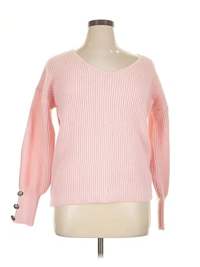 Pre-owned Unbranded Pullover Sweater In Pink
