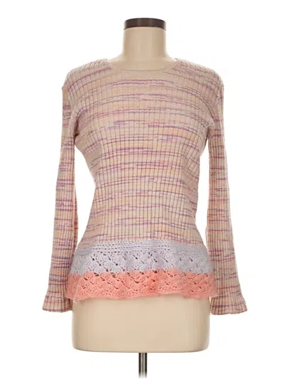 Pre-owned Unbranded Pullover Sweater In Pink