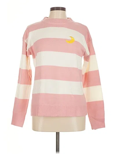 Pre-owned Unbranded Pullover Sweater In Pink
