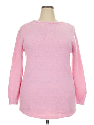 Pre-owned Unbranded Pullover Sweater In Pink