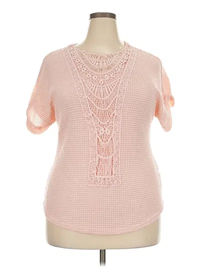 Pre-owned Unbranded Pullover Sweater In Pink