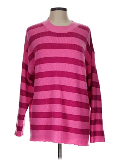 Pre-owned Unbranded Pullover Sweater In Pink