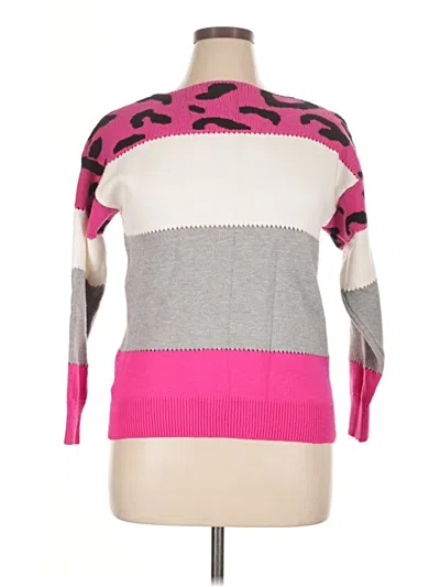 Pre-owned Unbranded Pullover Sweater In Pink