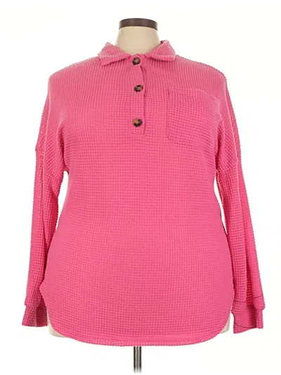 Pre-owned Unbranded Pullover Sweater In Pink