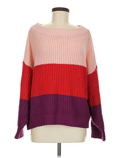 Pre-owned Unbranded Pullover Sweater In Pink